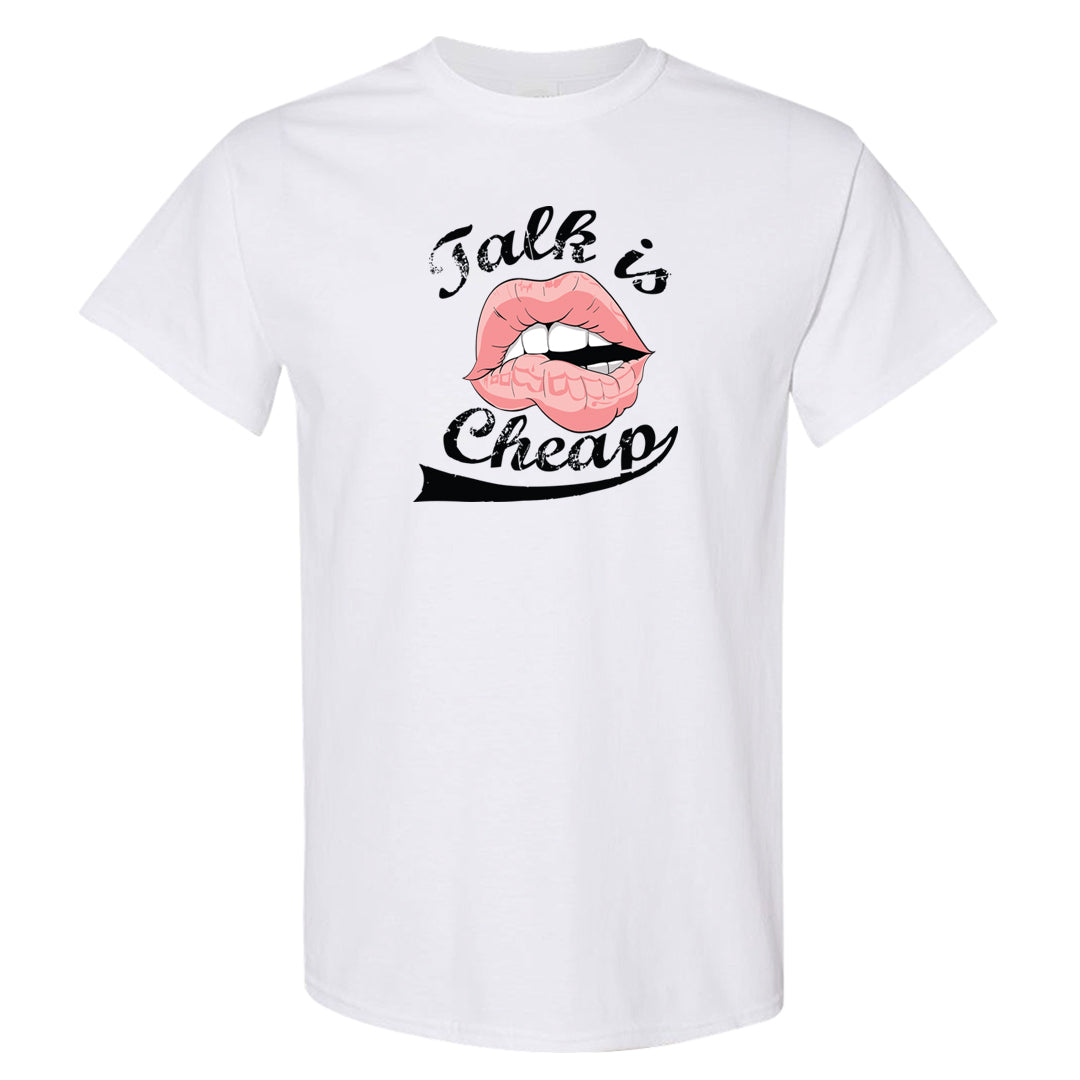 Neapolitan 11s T Shirt | Talk Lips, White