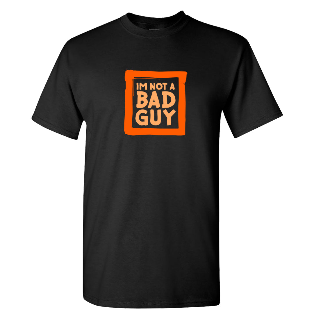 Brilliant Orange 12s T Shirt | I'm Not A Bad Guy, Black