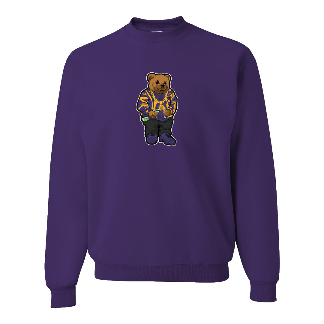 Field Purple 12s Crewneck Sweatshirt | Sweater Bear, Purple