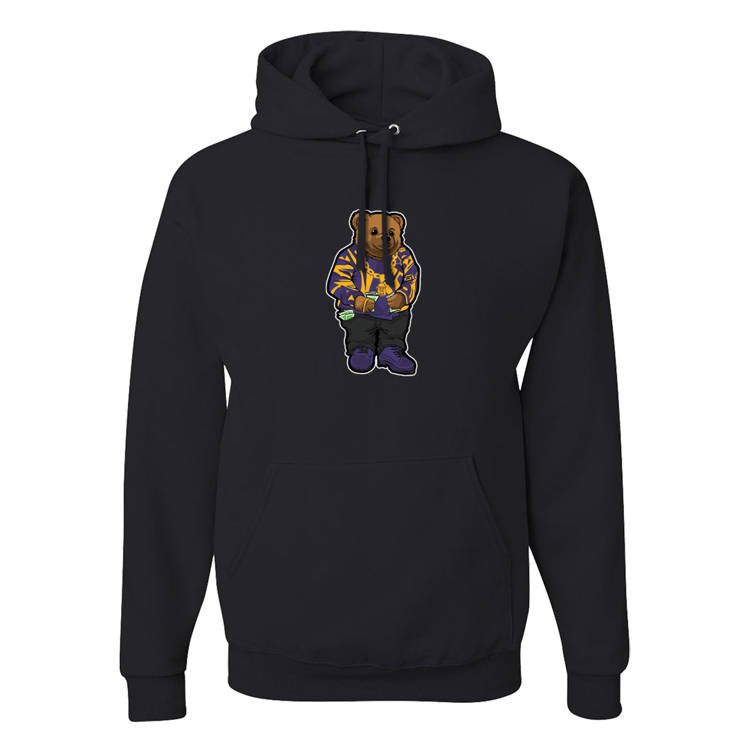 Field Purple 12s Hoodie | Sweater Bear, Black