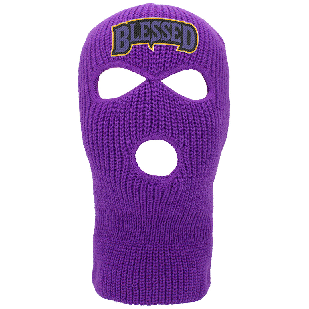 Field Purple 12s Ski Mask | Blessed Arch, Purple