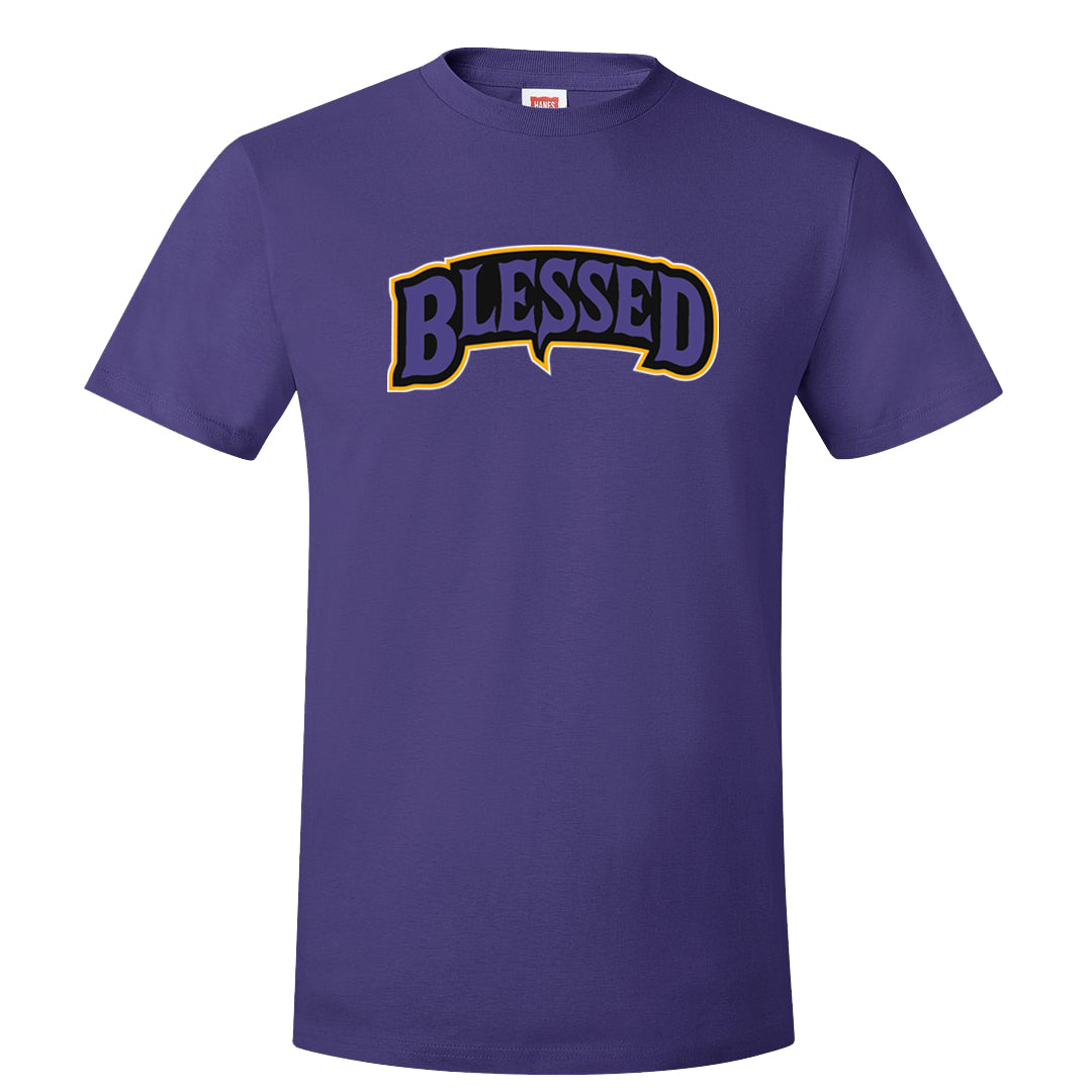 Field Purple 12s T Shirt | Blessed Arch, Purple