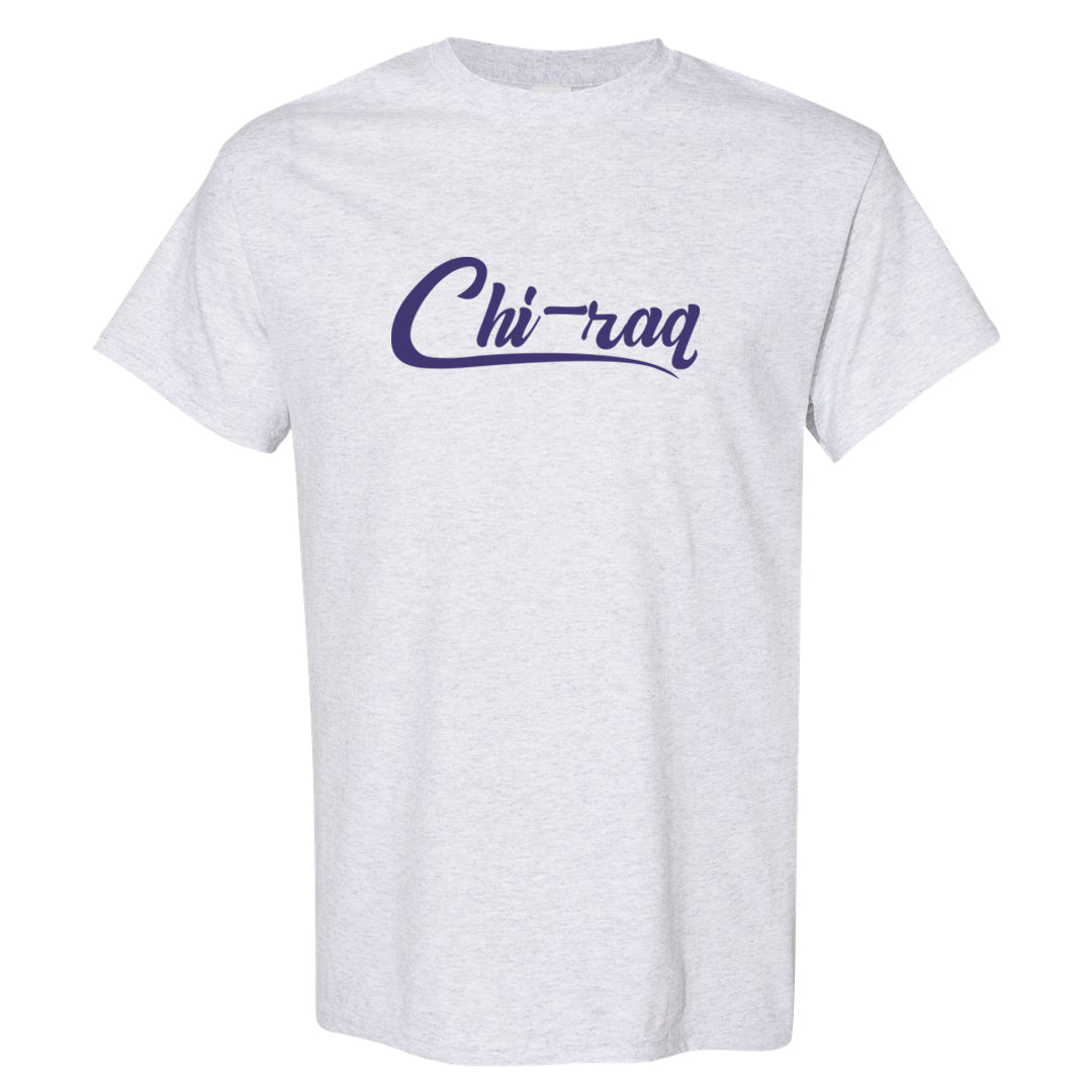 Field Purple 12s T Shirt | Chiraq, Ash