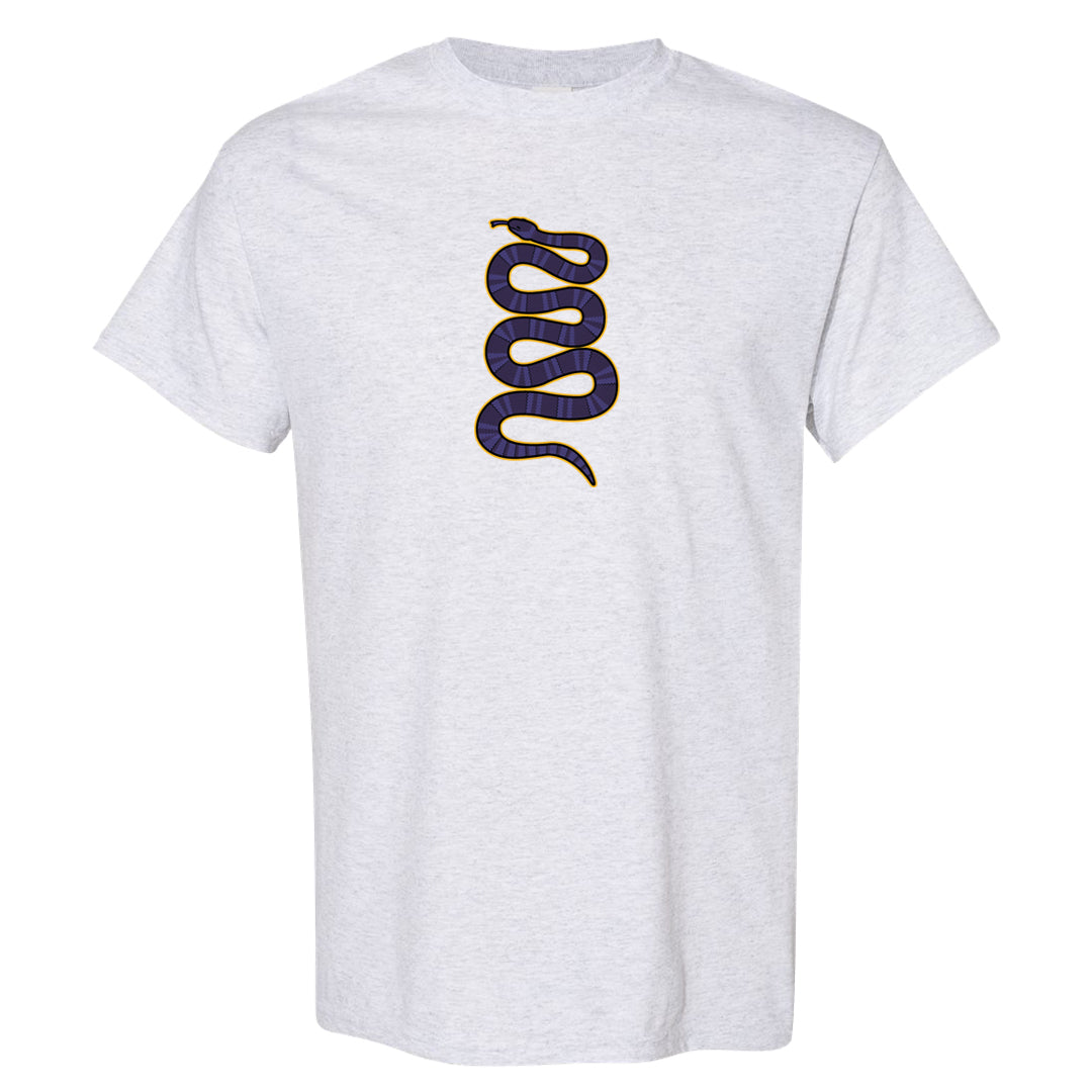 Field Purple 12s T Shirt | Coiled Snake, Ash