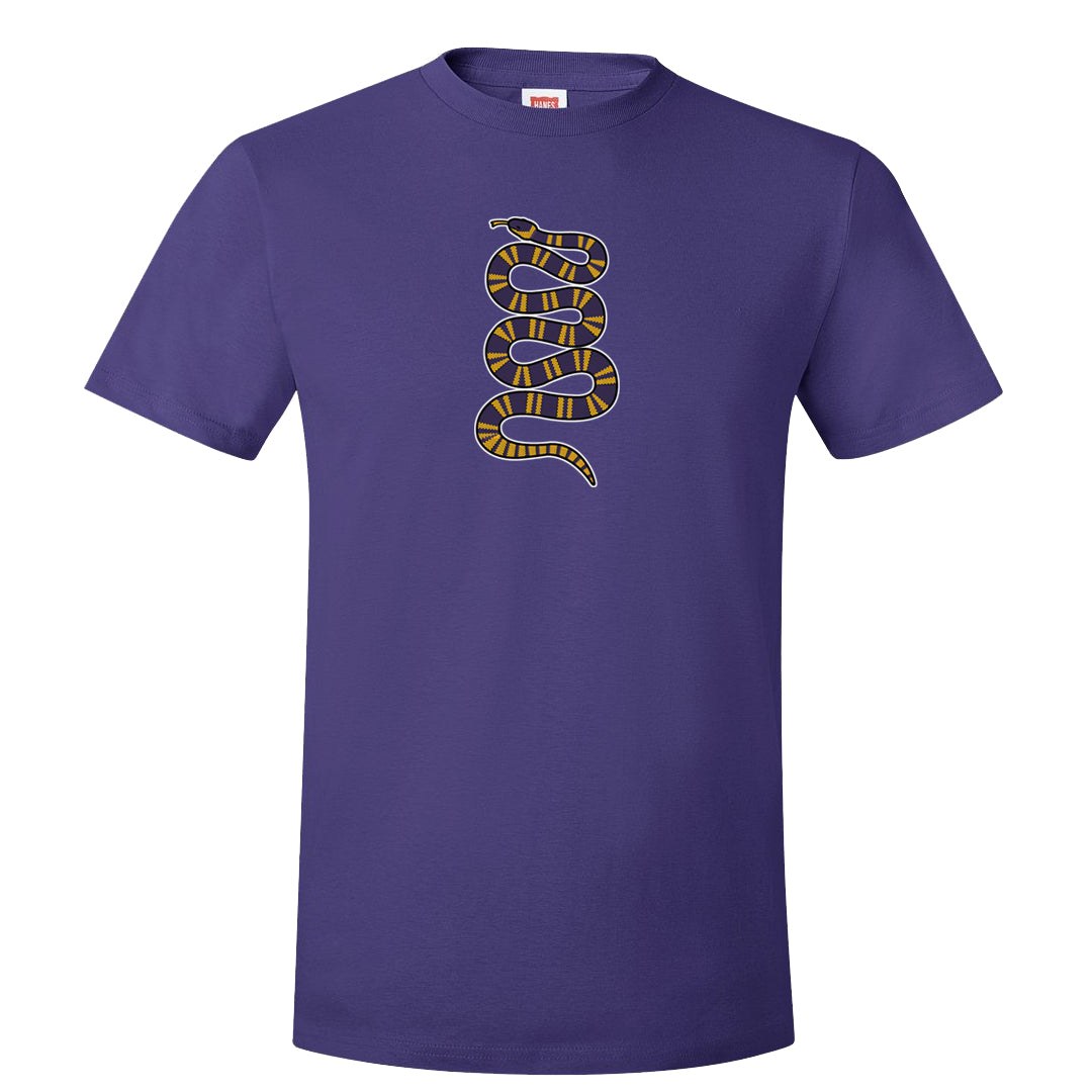 Field Purple 12s T Shirt | Coiled Snake, Purple