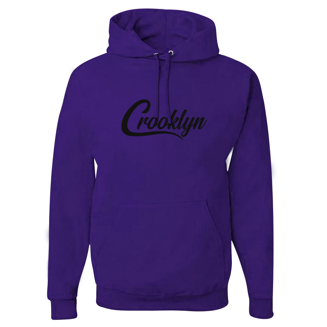 Field Purple 12s Hoodie | Crooklyn, Purple