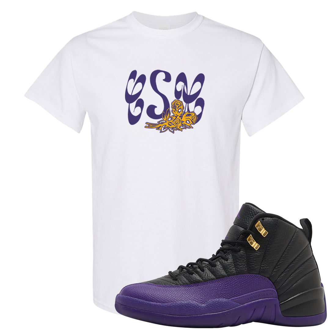 Field Purple 12s T Shirt | Certified Sneakerhead, White