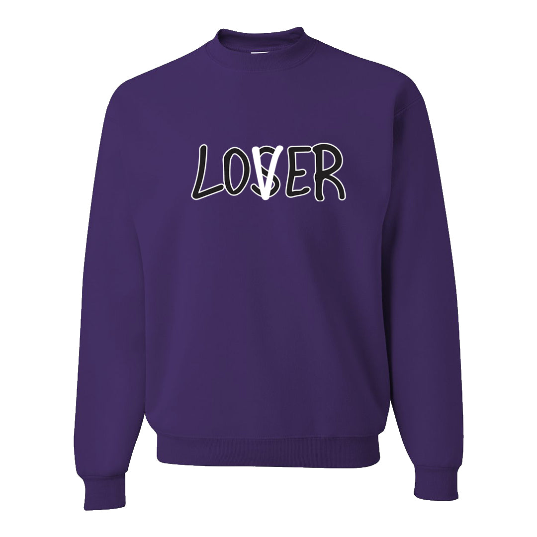 Field Purple 12s Crewneck Sweatshirt | Lover, Purple