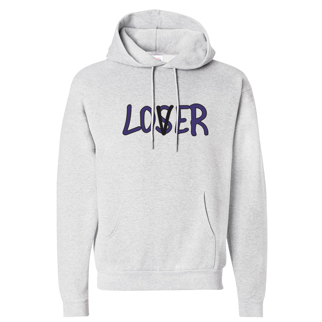 Field Purple 12s Hoodie | Lover, Ash