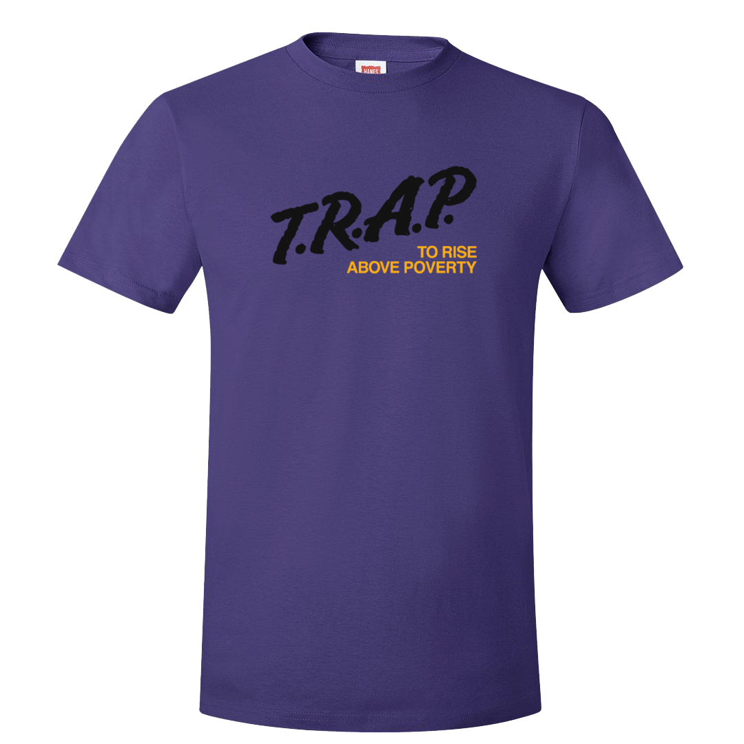 Field Purple 12s T Shirt | Trap To Rise Above Poverty, Purple