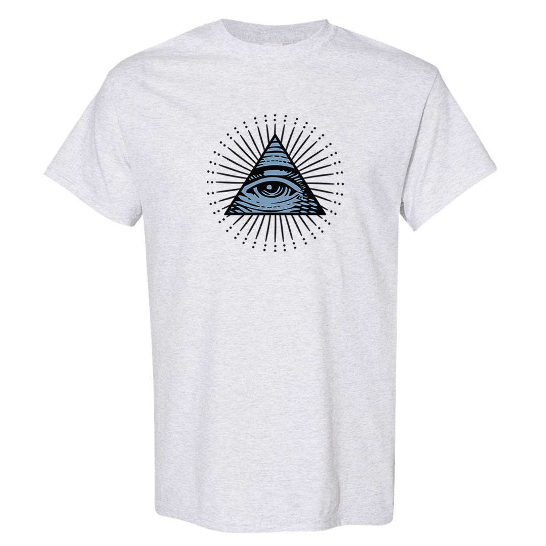 Blue Grey 13s T Shirt | All Seeing Eye, Ash