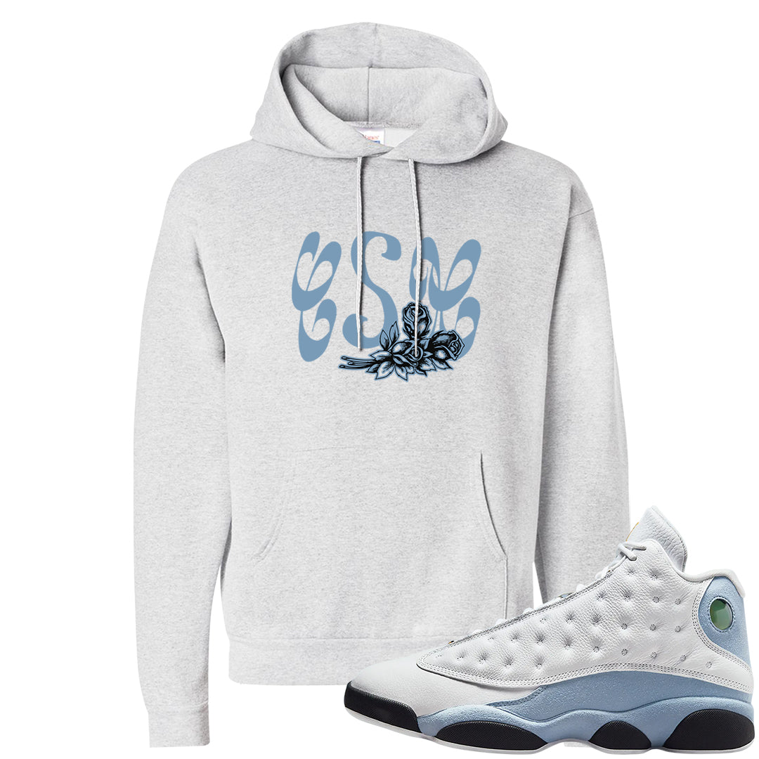 Blue Grey 13s Hoodie | Certified Sneakerhead, Ash