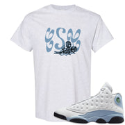 Blue Grey 13s T Shirt | Certified Sneakerhead, Ash