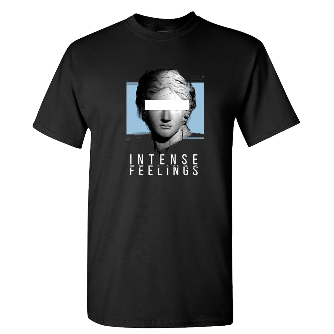 Blue Grey 13s T Shirt | Intense Feelings, Black