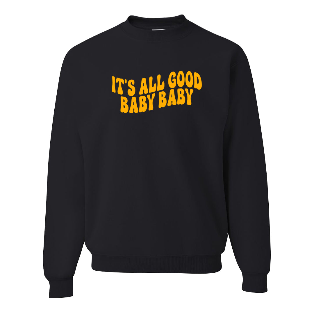Laney 14s Crewneck Sweatshirt | All Good Baby, Black