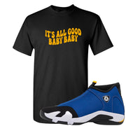 Laney 14s T Shirt | All Good Baby, Black