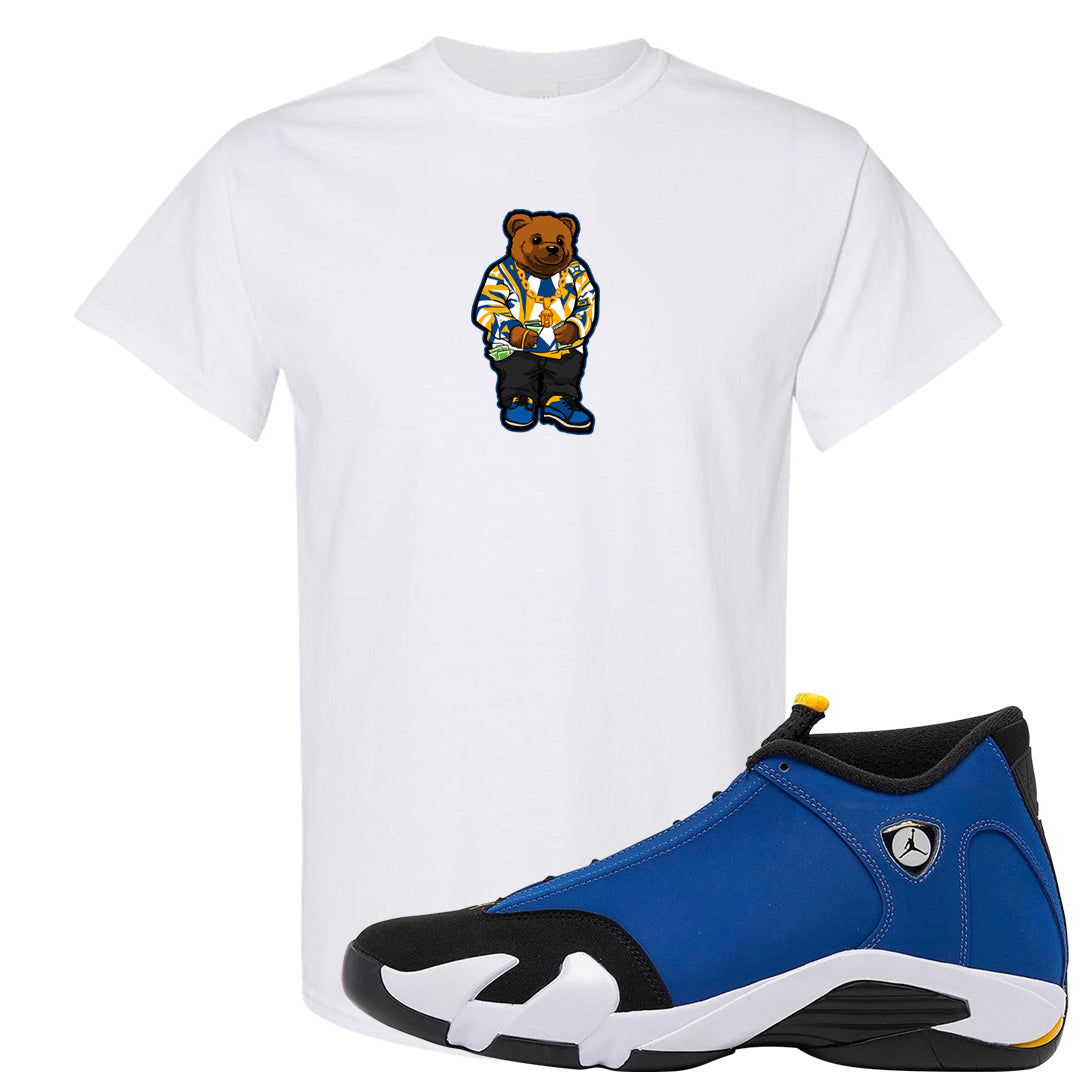 Laney 14s T Shirt | Sweater Bear, White