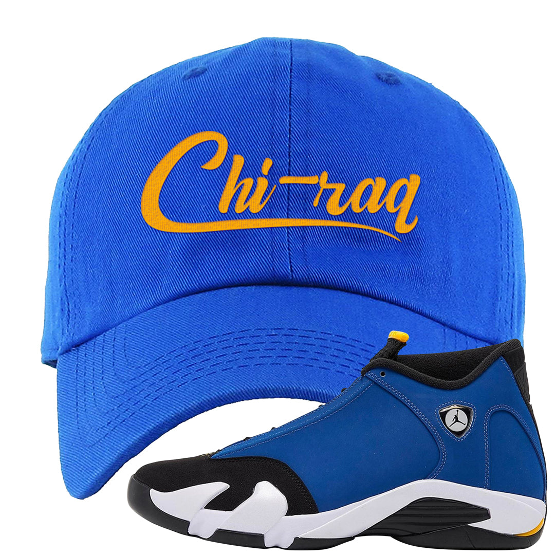 Laney 14s Dad Hat | Chiraq, Royal