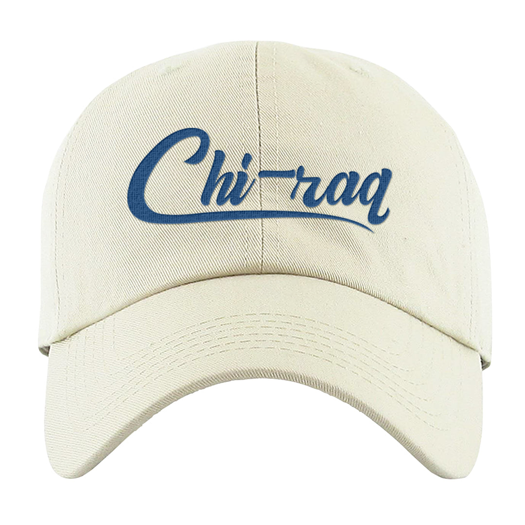 Laney 14s Dad Hat | Chiraq, White
