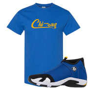 Laney 14s T Shirt | Chiraq, Royal