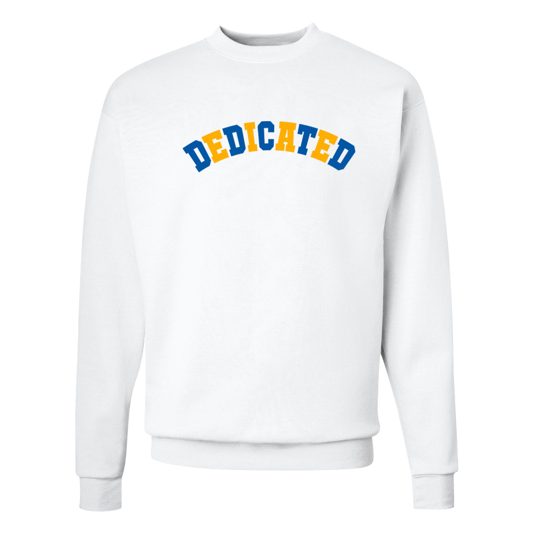 Laney 14s Crewneck Sweatshirt | Dedicated, White