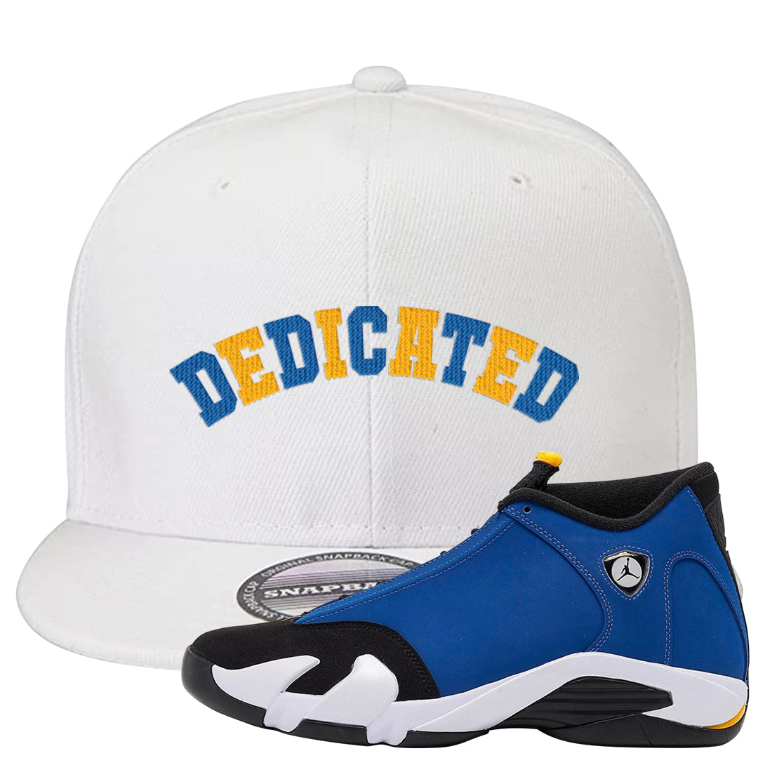 Laney 14s Snapback Hat | Dedicated, White