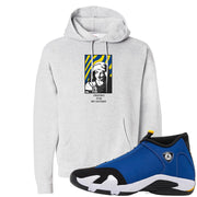 Laney 14s Hoodie | God Told Me, Ash