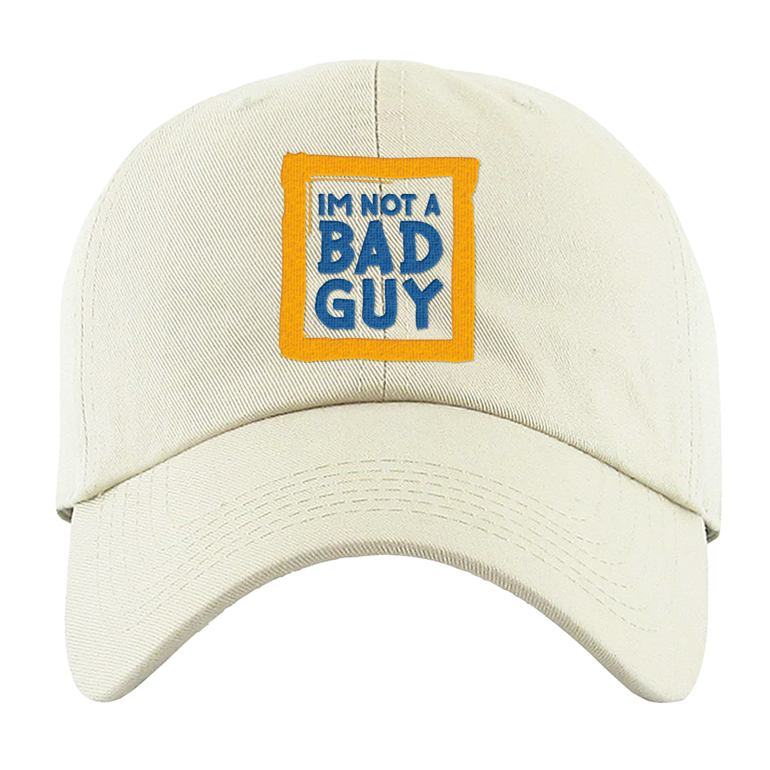 Laney 14s Dad Hat | I'm Not A Bad Guy, White