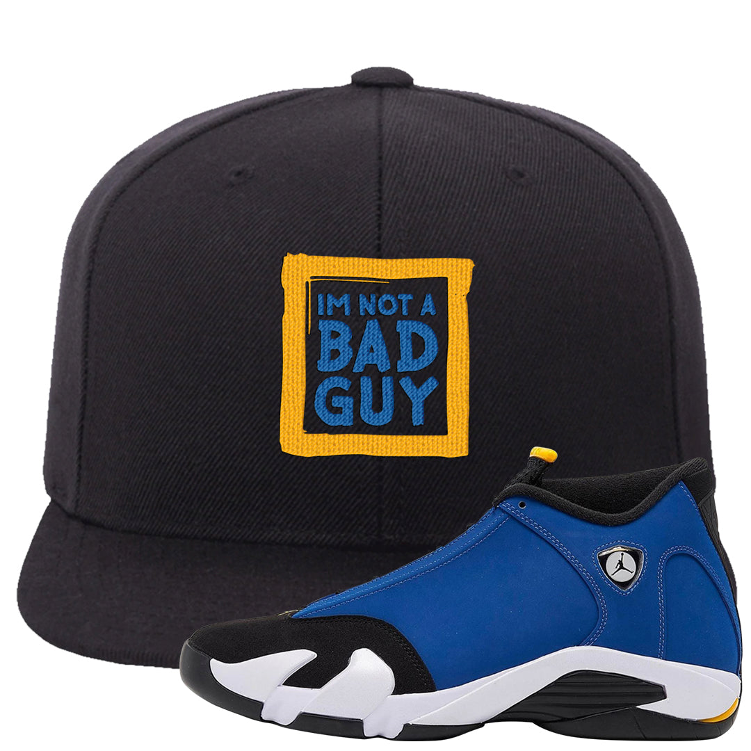 Laney 14s Snapback Hat | I'm Not A Bad Guy, Black