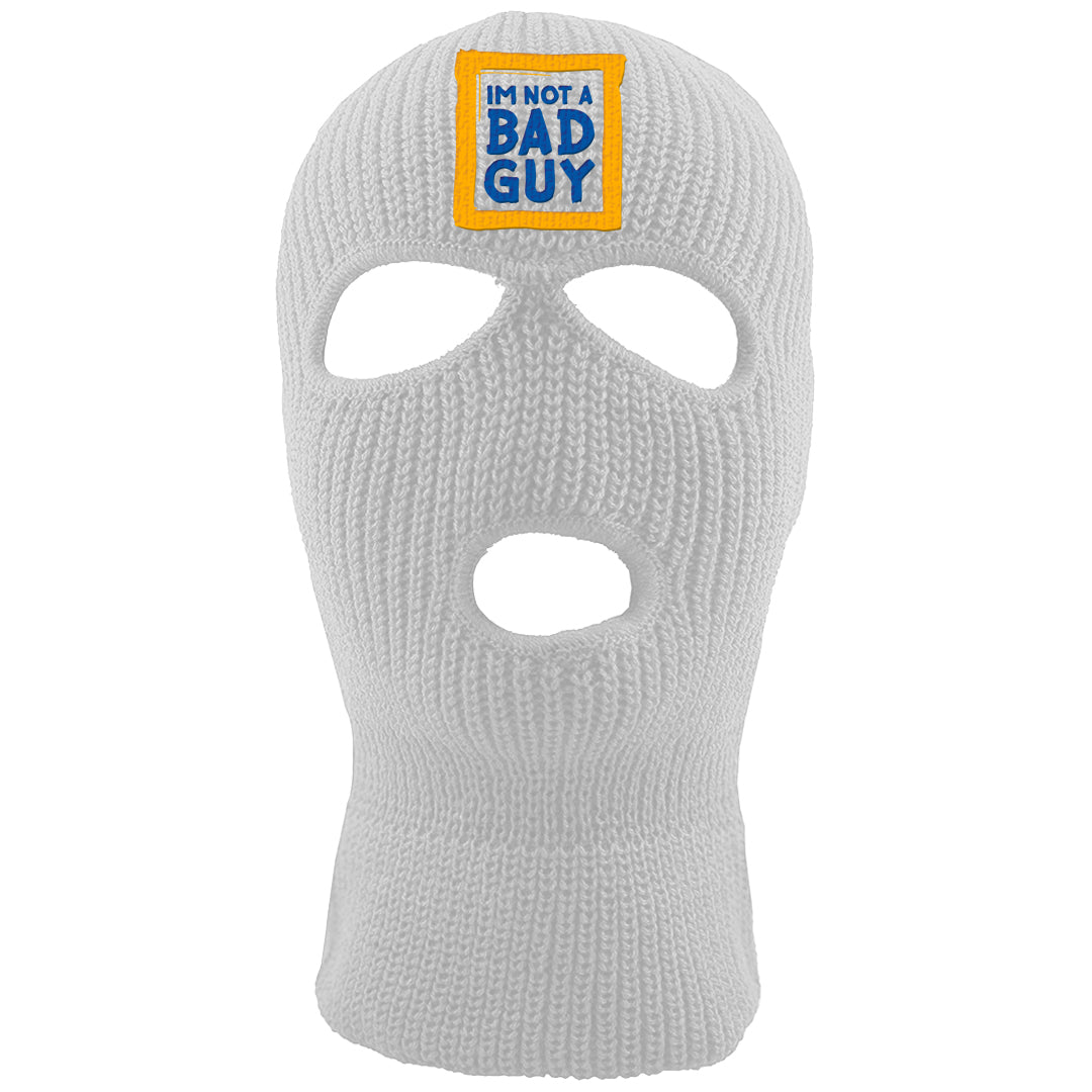 Laney 14s Ski Mask | I'm Not A Bad Guy, White