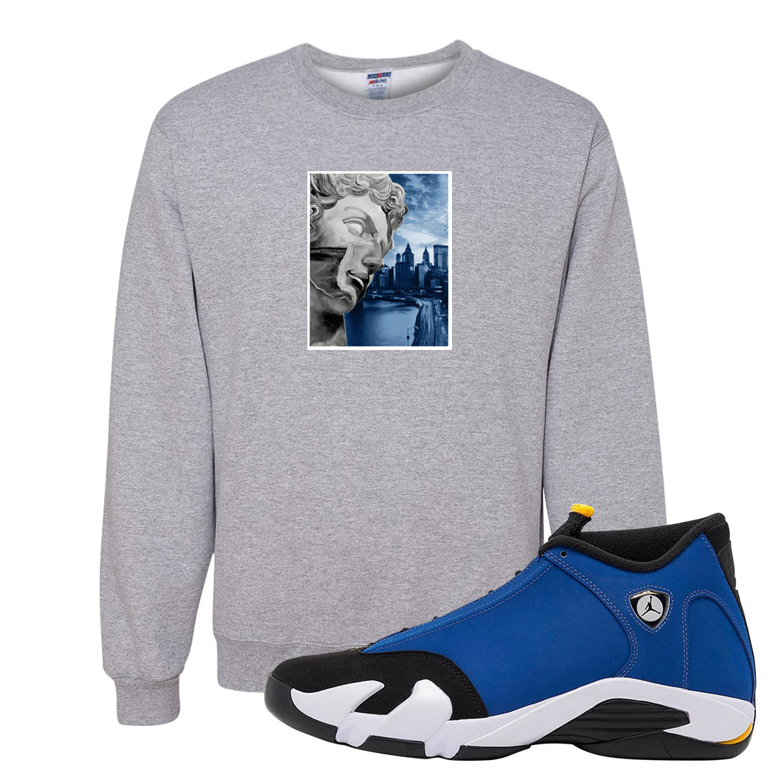 Laney 14s Crewneck Sweatshirt | Miguel, Ash