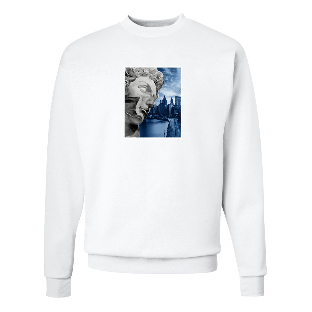 Laney 14s Crewneck Sweatshirt | Miguel, White