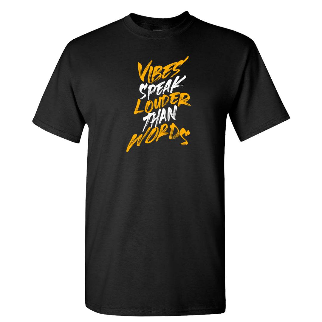 Laney 14s T Shirt | Vibes Speak Louder Than Words, Black