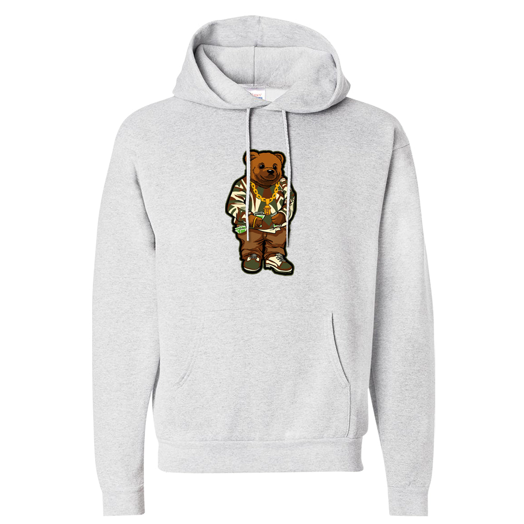 Brown Olive 1s Hoodie | Sweater Bear, Ash