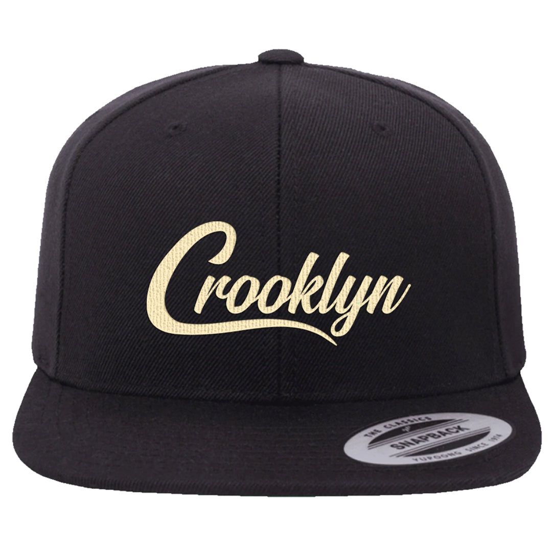 Brown Olive 1s Snapback Hat | Crooklyn, Black