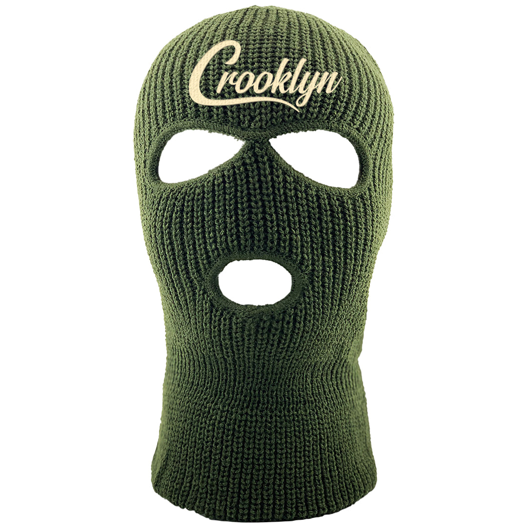 Brown Olive 1s Ski Mask | Crooklyn, Olive