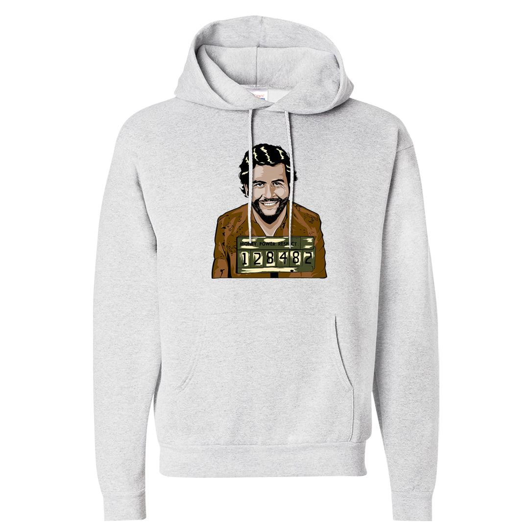 Brown Olive 1s Hoodie | Escobar Illustration, Ash