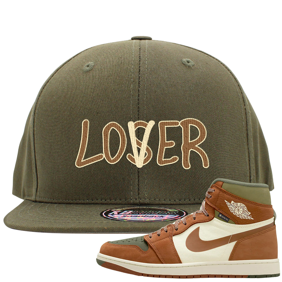 Brown Olive 1s Snapback Hat | Lover, Olive