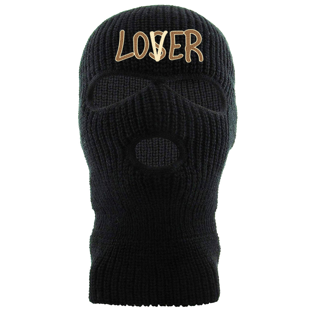Brown Olive 1s Ski Mask | Lover, Black