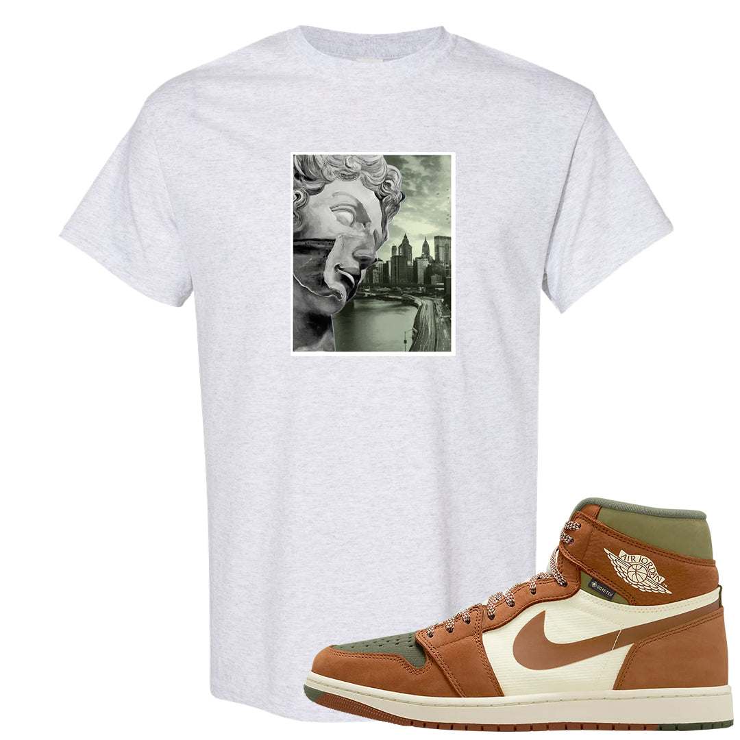 Brown Olive 1s T Shirt | Miguel, Ash
