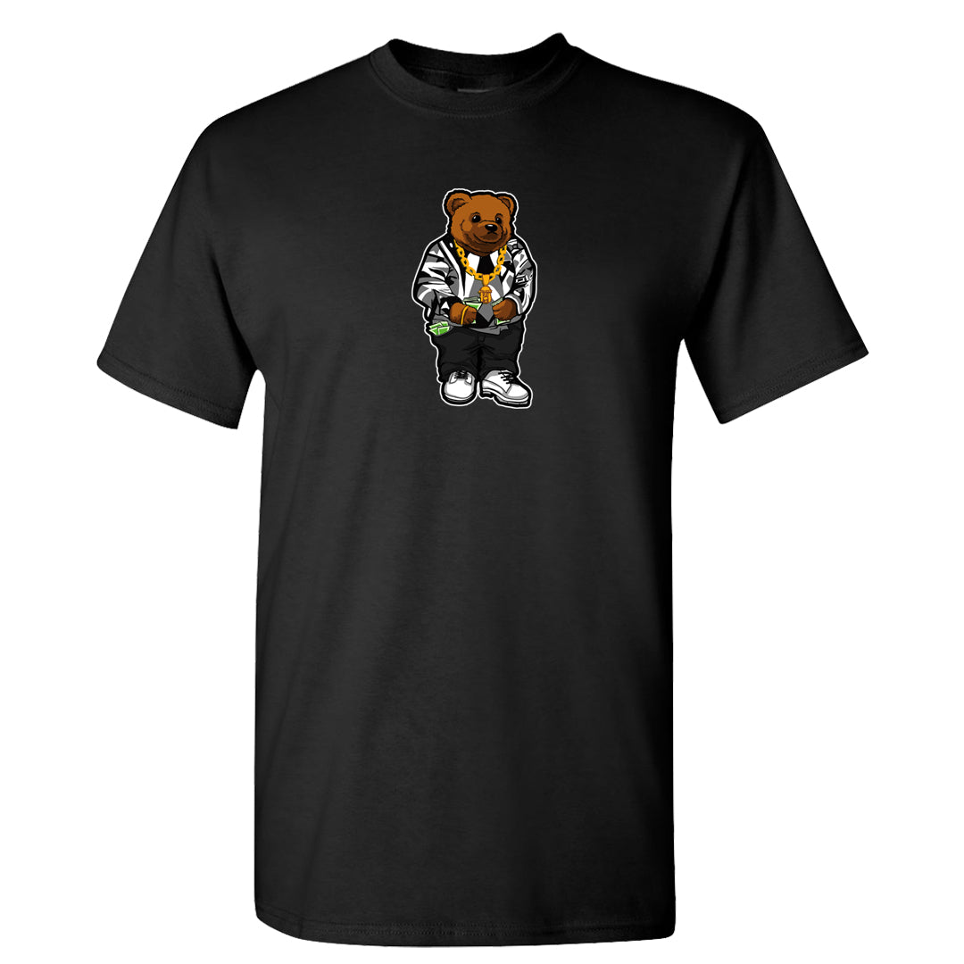 Elephant Print OG 1s T Shirt | Sweater Bear, Black