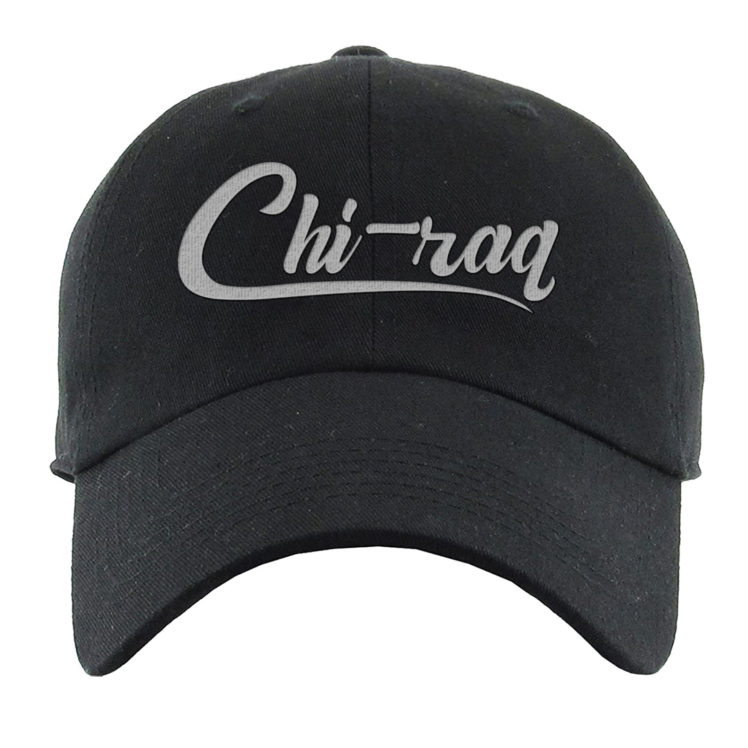 Elephant Print OG 1s Dad Hat | Chiraq, Black