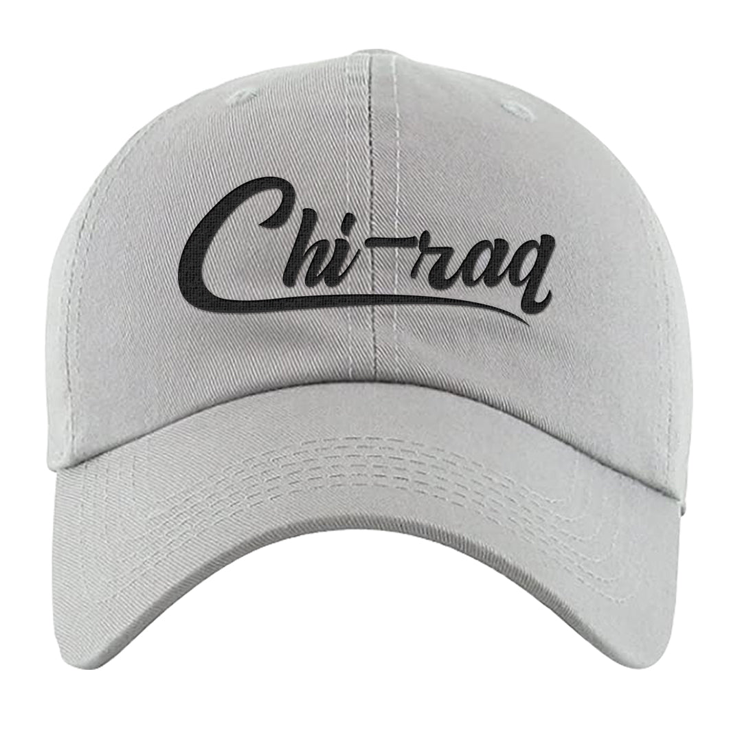 Elephant Print OG 1s Dad Hat | Chiraq, Light Gray