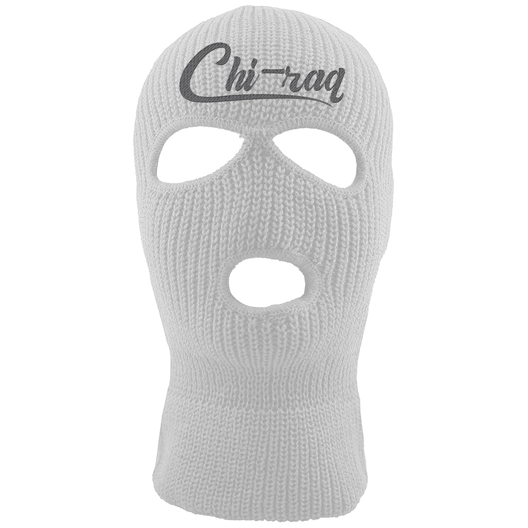 Elephant Print OG 1s Ski Mask | Chiraq, White