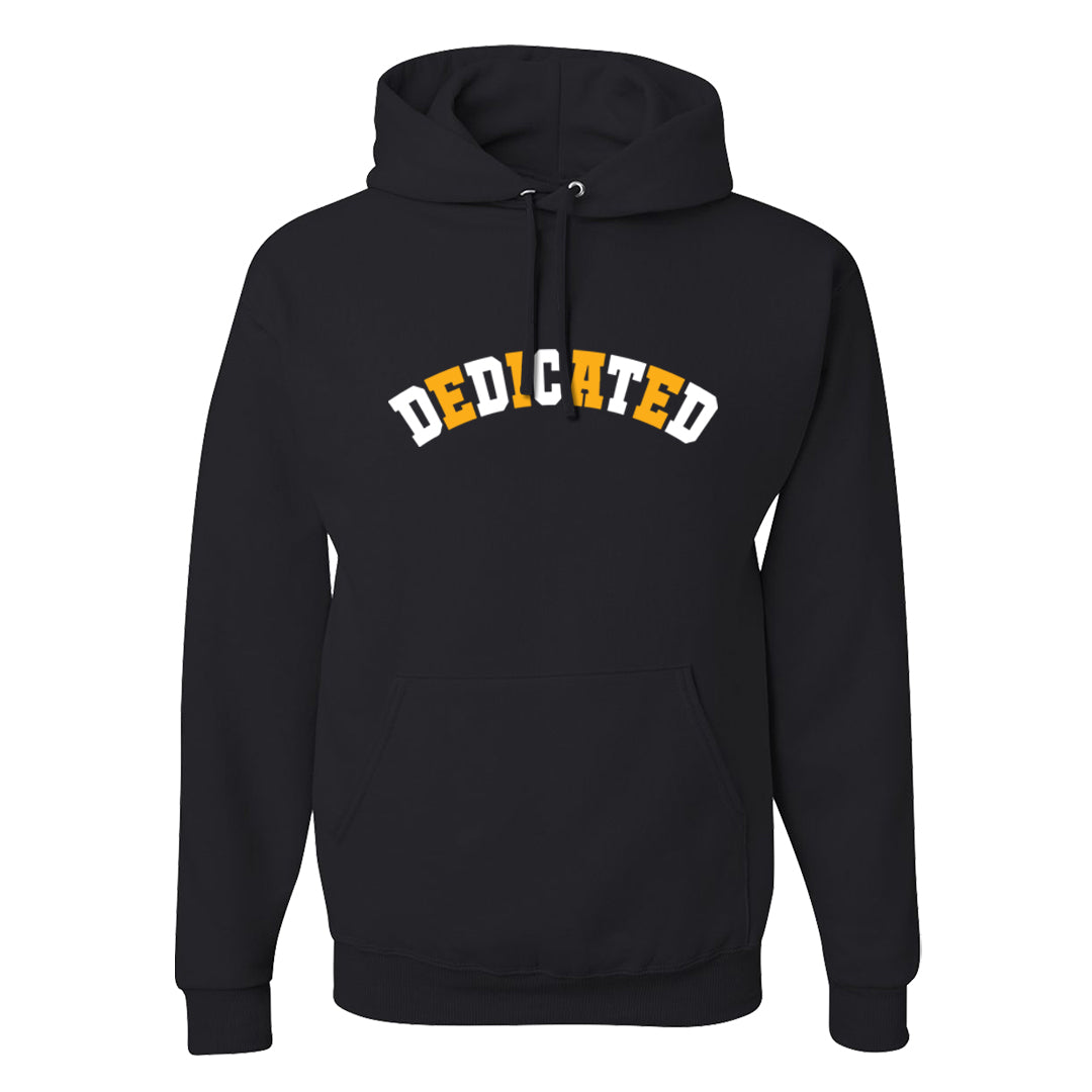 Flyease Yellow Ochre 1s Hoodie | Dedicated, Black