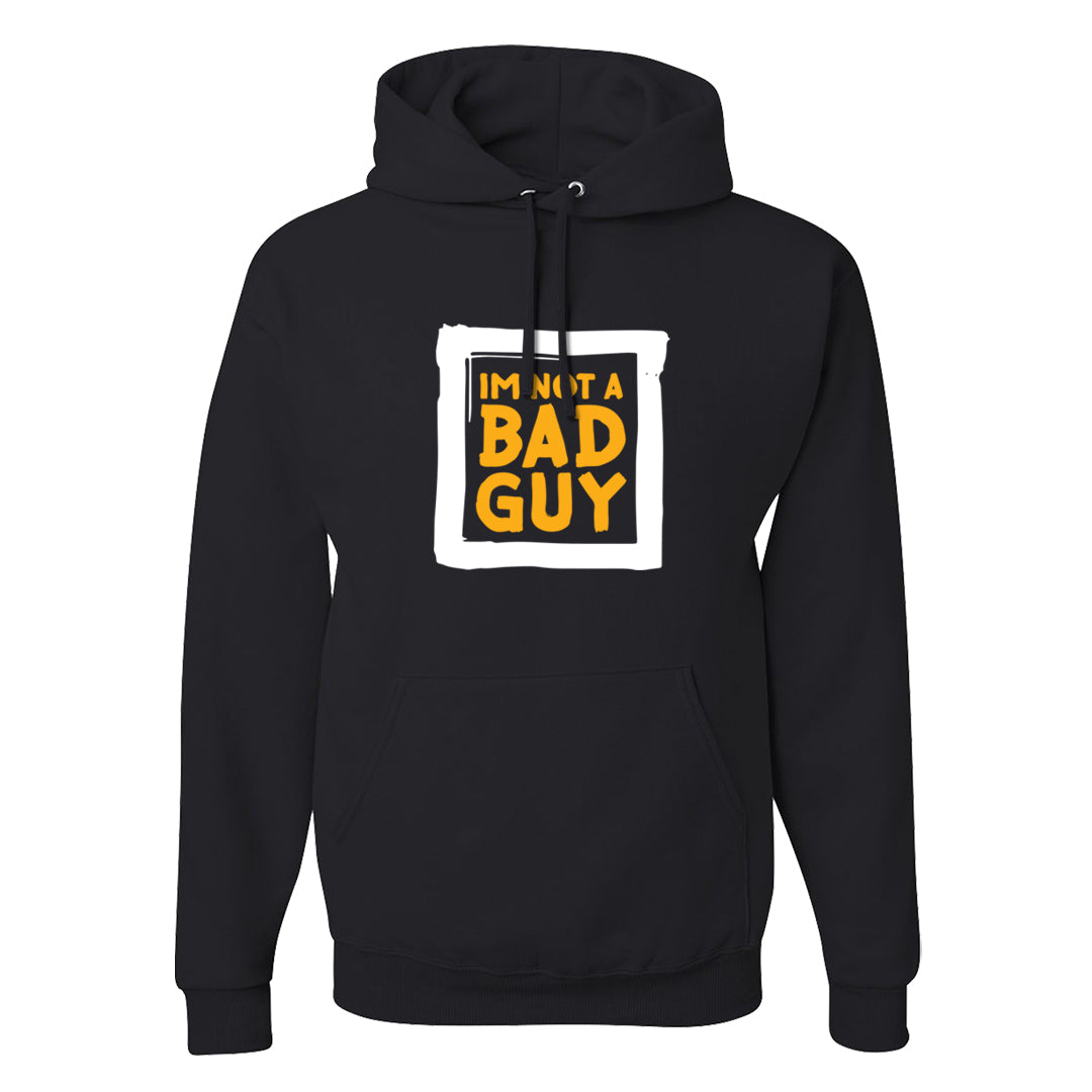 Flyease Yellow Ochre 1s Hoodie | I'm Not A Bad Guy, Black