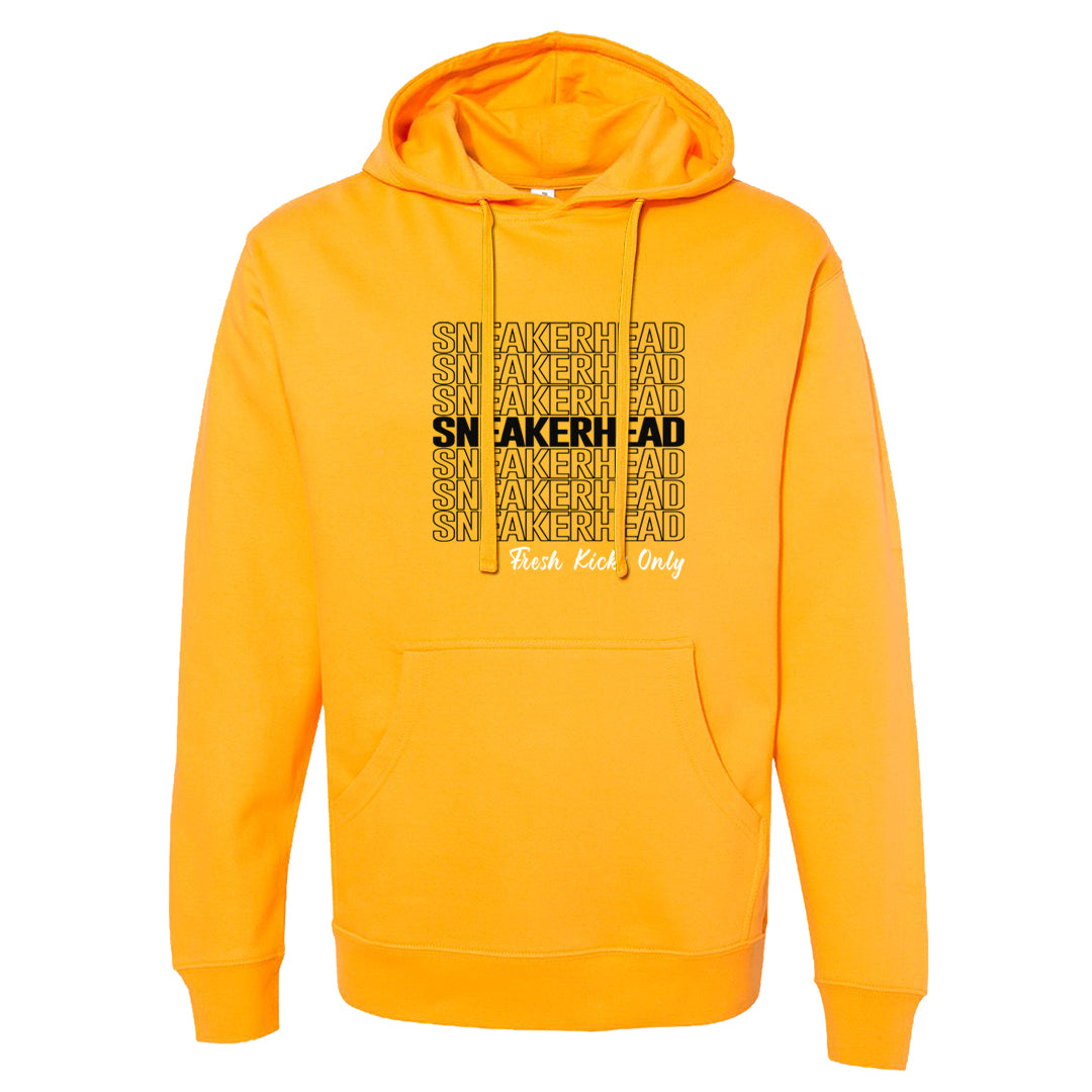 Flyease Yellow Ochre 1s Hoodie | Thank You Sneakers, Gold