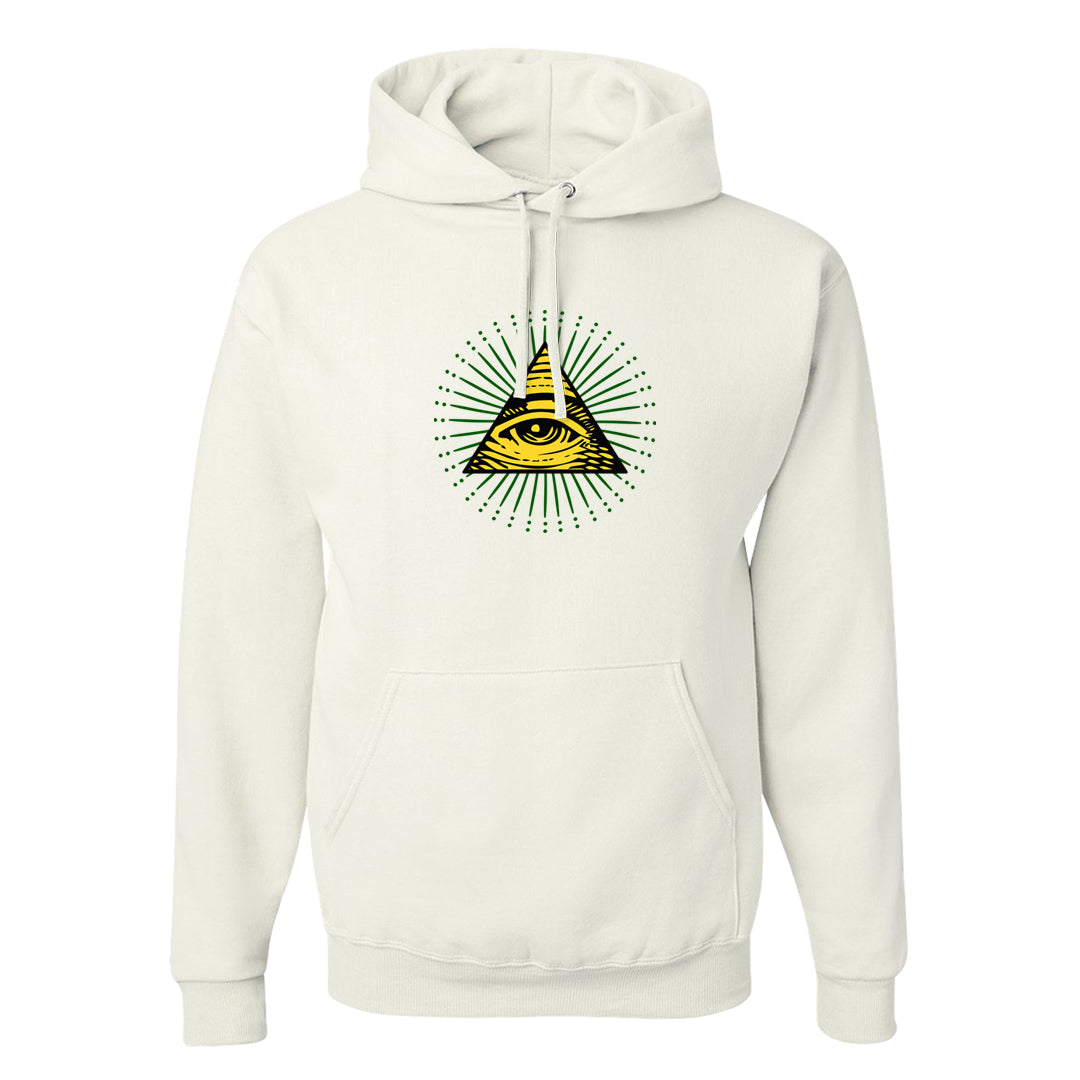 Golf Change 1s Hoodie | All Seeing Eye, White