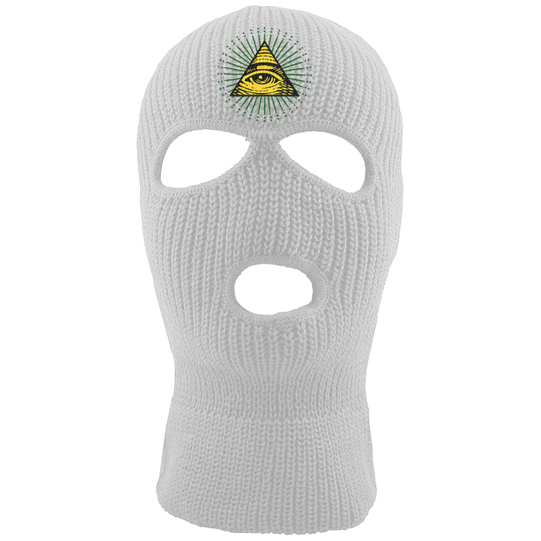 Golf Change 1s Ski Mask | All Seeing Eye, White