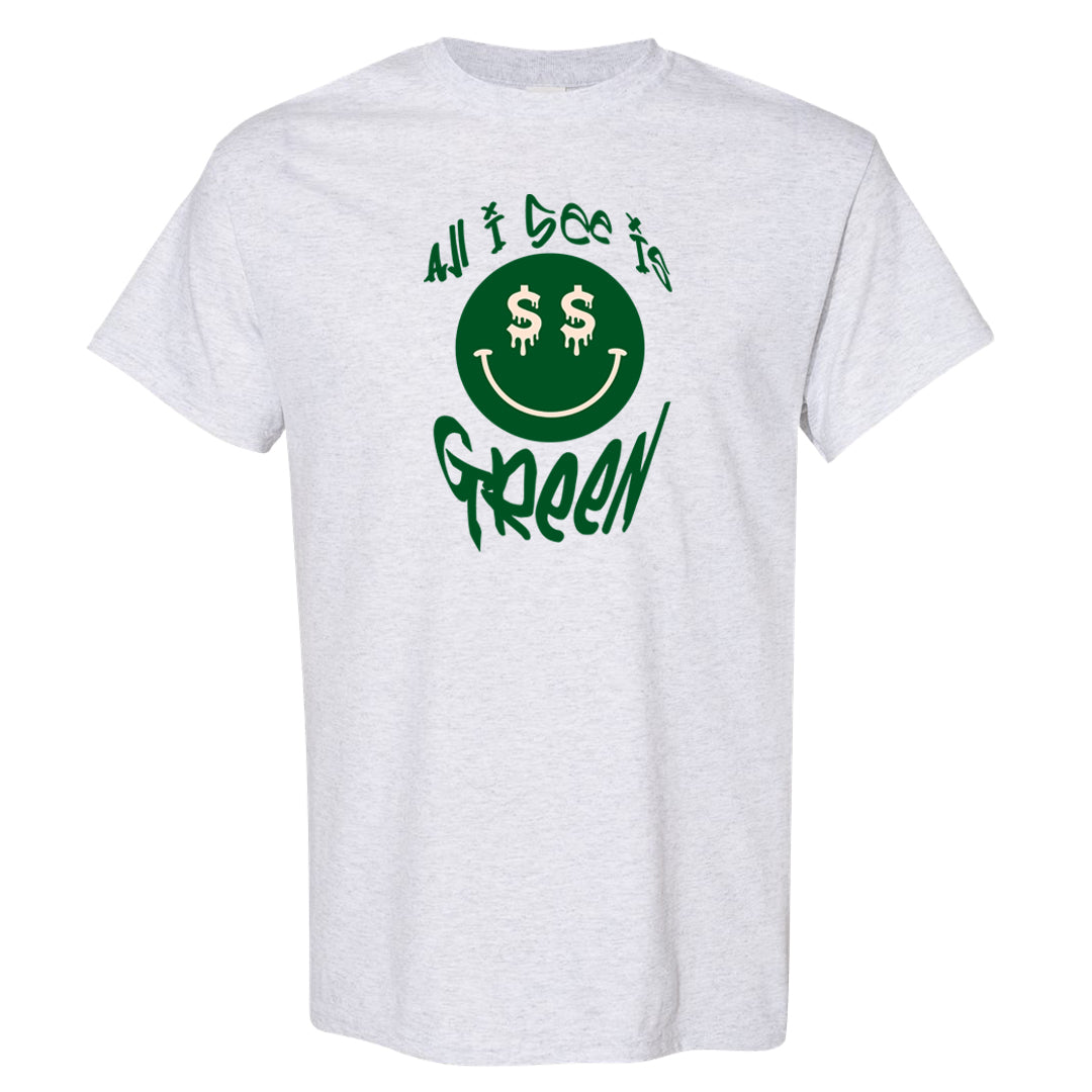 Golf Change 1s T Shirt | All I See Is Green, Ash
